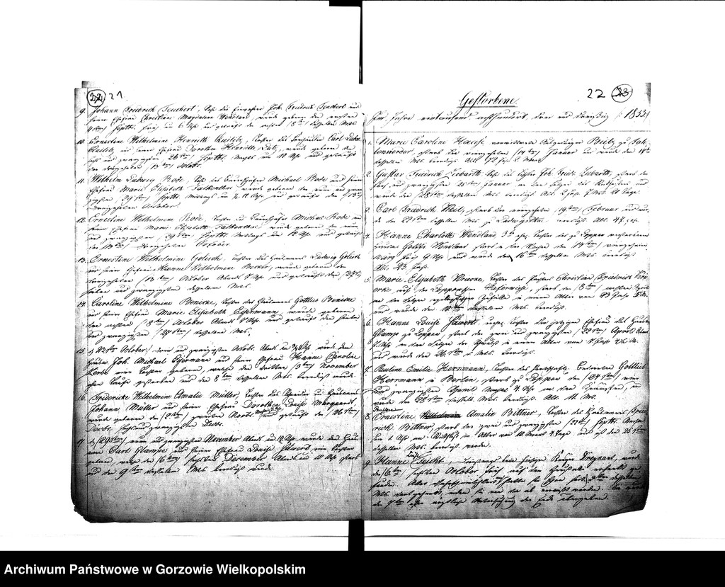 image.from.unit.number "Duplikate der Kirchenbücher von der Parochie Beyersdorf: Beyersdorf (Baczyna), Zanzin (Santocko), Loppow (Łupowo), Neuendorf (Chróścik)"