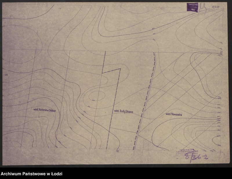 Obraz 2 z jednostki "Plan m. Łodzi 1:2000. Sekcja NO67"