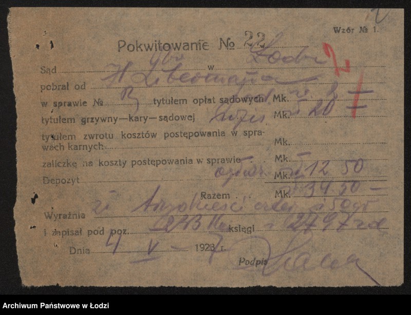 Obraz 4 z jednostki "Halwin – Herszlik Liberman-handel win i wódek"