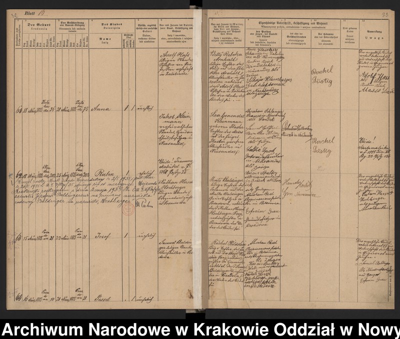 image.from.unit.number "Księga urodzeń"