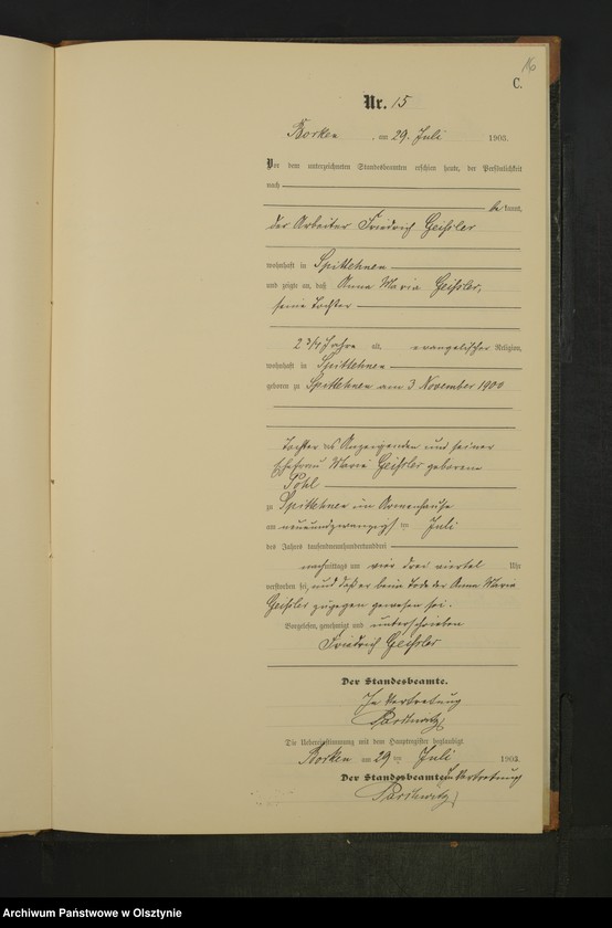 image.from.unit.number "Sterbe-Neben-Register Nr 1 - 25"