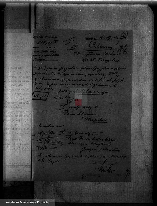 Obraz 18 z jednostki "Majętność /leśna Ossowiec/ powiat mogileński"