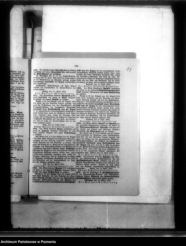 Obraz 14 z jednostki "Die Entwässerung der Gemeindeländereien in Bentschen im Kreise Meseritz /Zbąszyń powiat nowotomyski/"