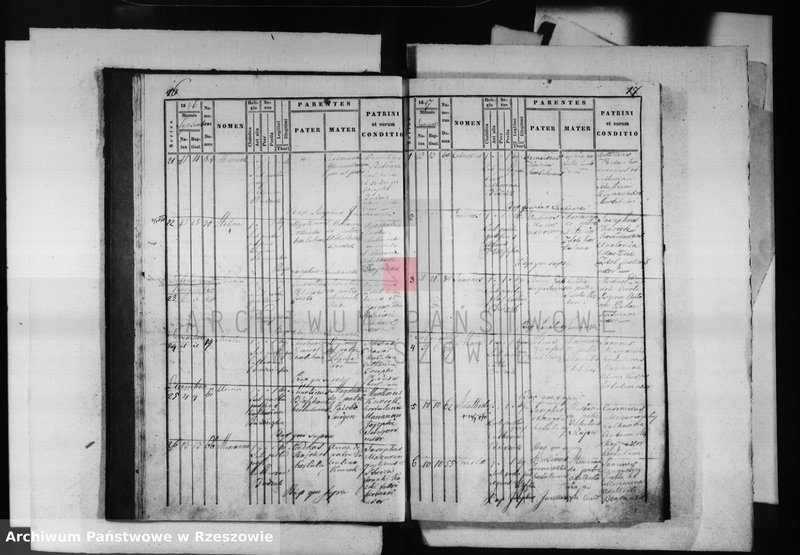 image.from.unit.number "Księga małżeństw , urodzeń i zgonów - Krasne - urodzenia - 1844 - 1857, małżeństwa - 1846 - 1872, zgony 1847 - 1863"