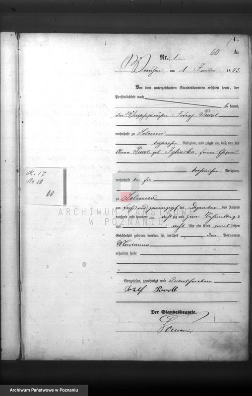 Obraz 3 z jednostki "Księga urodzeń"