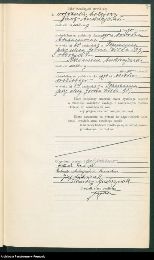 Obraz 9 z jednostki "Księga miejscowa małżeństw tom V [Rejestr główny małżeństw]"