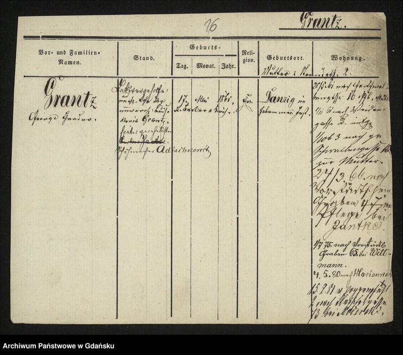 image.from.unit.number "Karty meldunkowe: Grant - Gratzki"