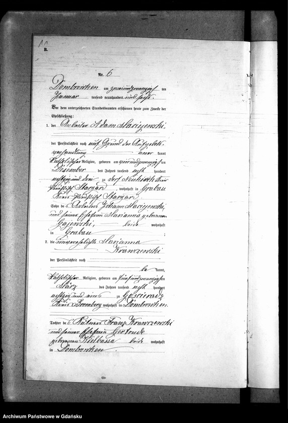 image.from.unit.number "Księga małżeństw"