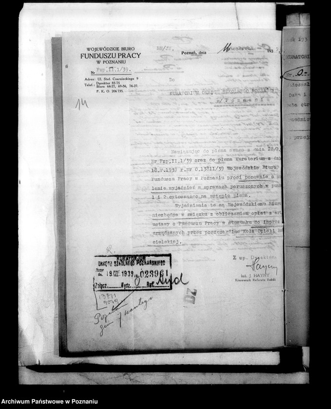 Obraz 17 z jednostki "Państwowe Liceum i Gimnazjum męskie imienia Jana Kantego - Poznań [lista abiturientów]"