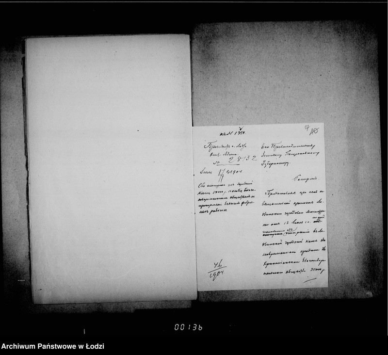 Obraz 17 z jednostki "Ob otpuske iz gorodskoj kassy denežnago posobija bednomu naseleniju gor. Lodzi lišennamu zarabotka v sledstve promyšlennago zastoja"