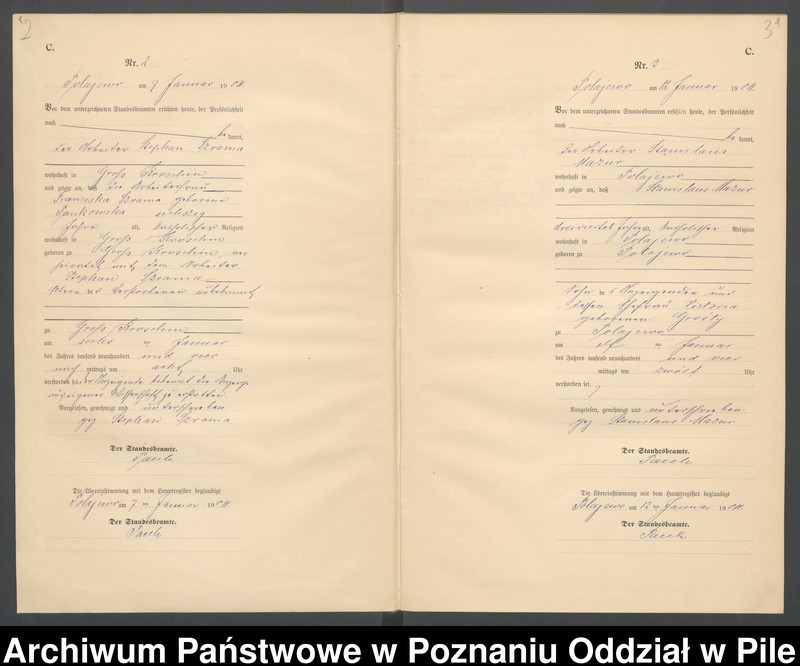 Obraz 4 z jednostki "Księga zgonów"