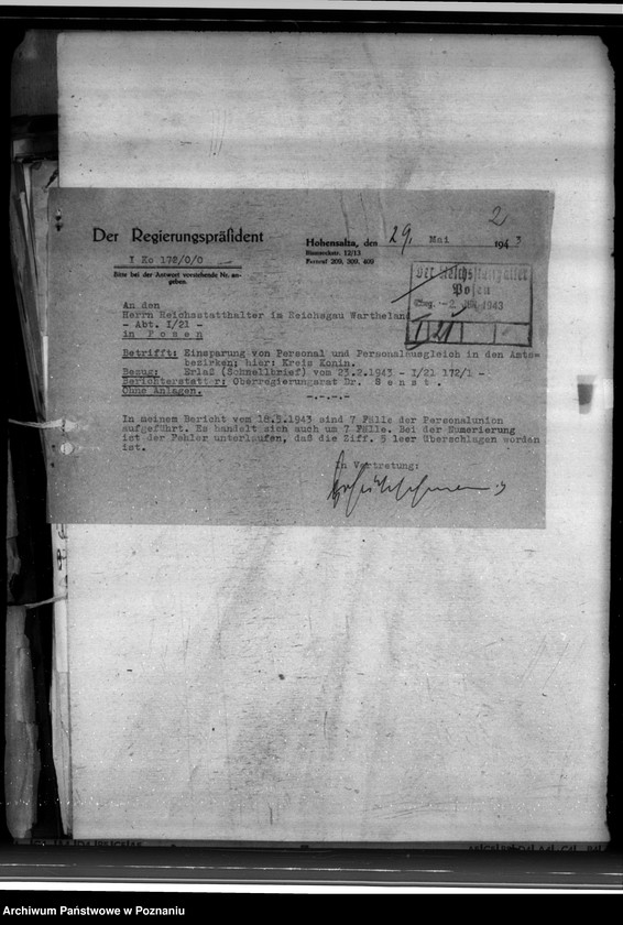 Obraz 6 z jednostki "Bewerbungen um Anstellung im Beamtendienst"