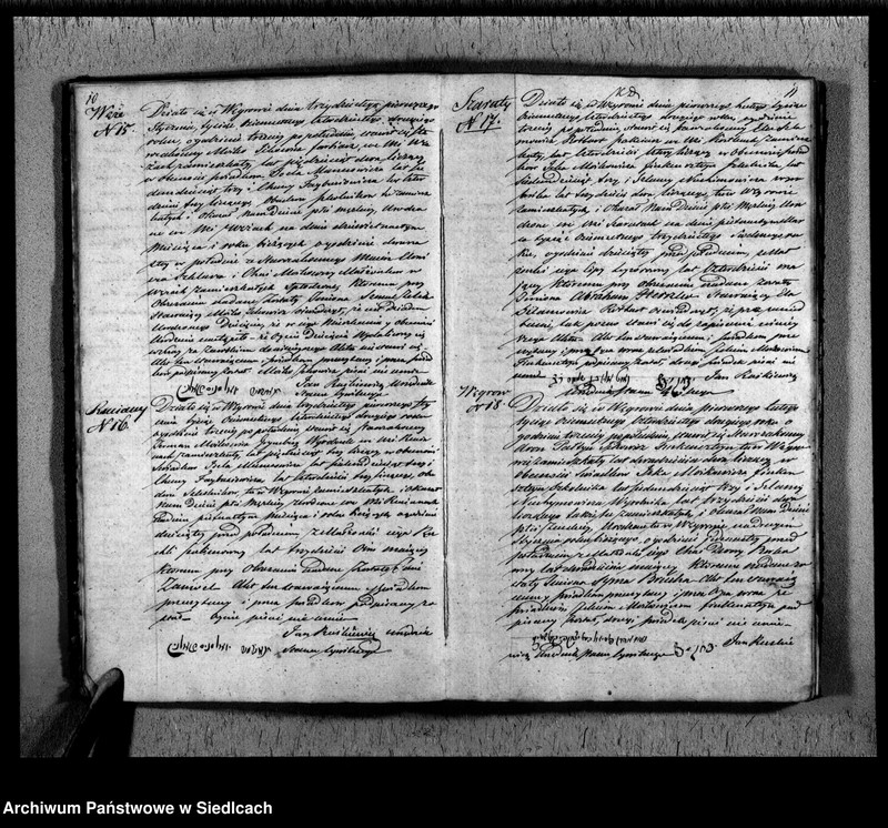 Obraz 8 z jednostki "Akta urodzeń, małżeństw, zgonów"