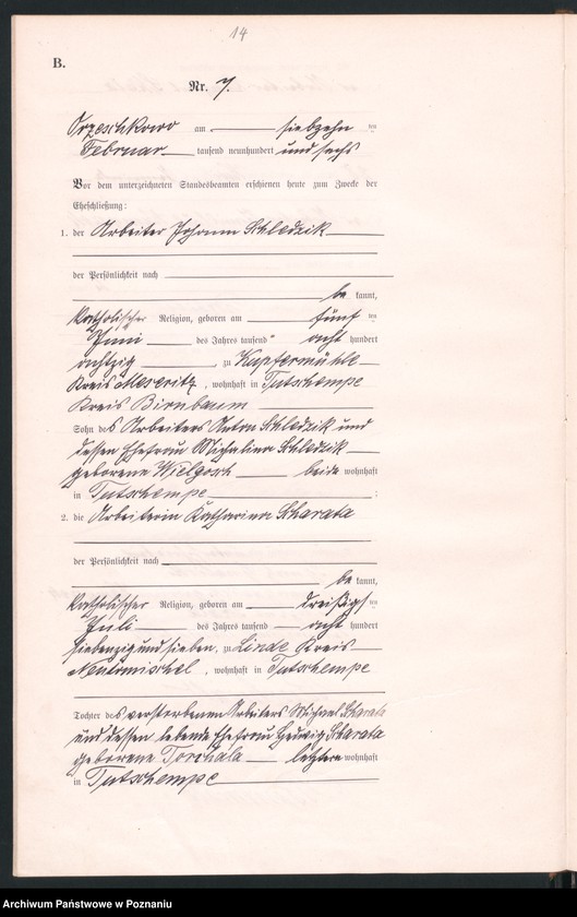 Obraz 16 z jednostki "Heirath-Neben-Register"