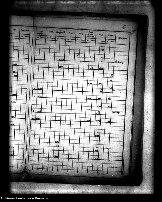 Obraz 10 z jednostki "Rejestry pomiarowe gruntów wydzielonych z majątku Łukom i oddanych w zamian za serwituty na własność wsi Myszakówek powiatu konińskiego"