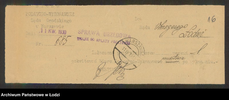 Obraz 18 z jednostki "Majzler i Urbach- Biuro Agenturowo-Komisowe "Cukrum""