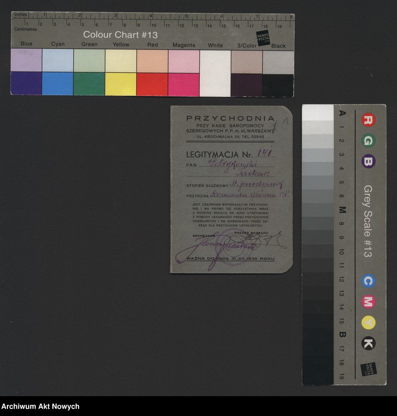 image.from.unit.number "Sprawy personalne funkcjonariuszy Policji Państwowej i Rezerwy Policyjnej. Korespondencja."