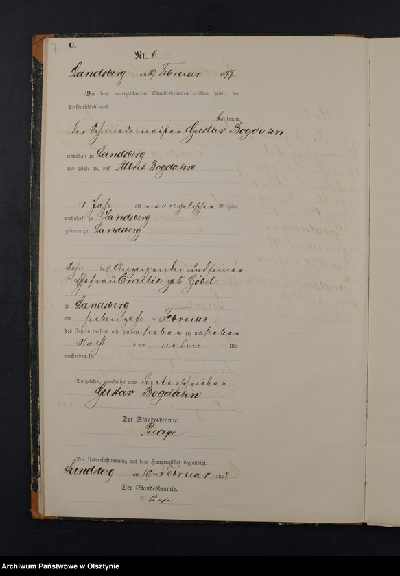 image.from.unit.number "Sterbe-Neben-Register Nr 1 - 107"
