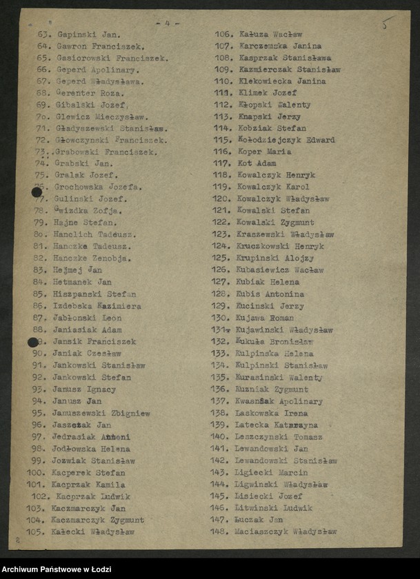 Obraz 6 z jednostki "Ankiety sprawozdawcze instruktora Komitetu Powiatowego Łódź [z załącznikami]"