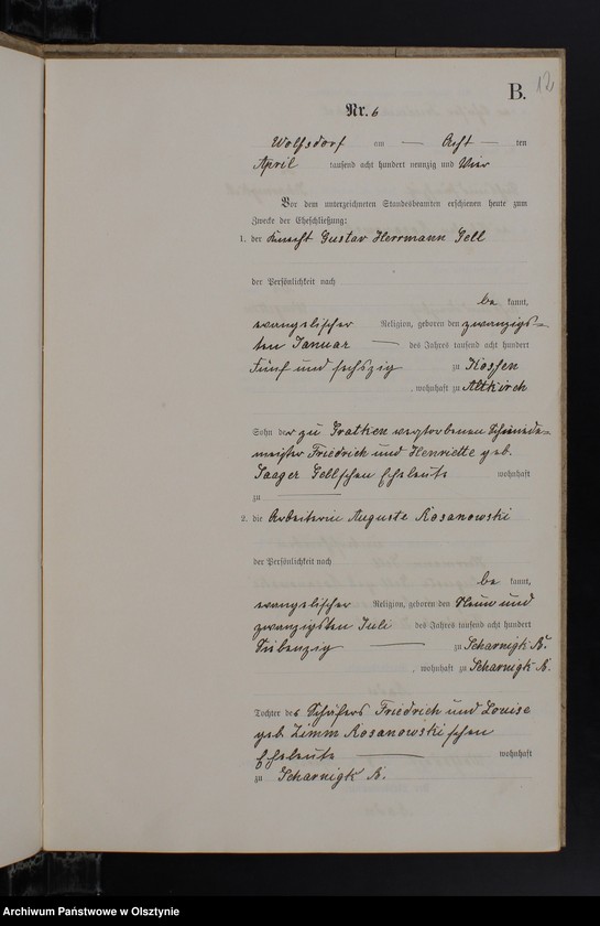 image.from.unit.number "Heiraths-Neben-Register Nr 1 - 15"