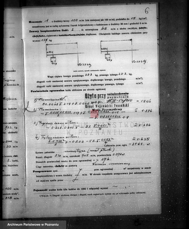 Obraz 10 z jednostki "Fabryka maszyn w Poznaniu własność Ntsche i ska nr woj. 7219"