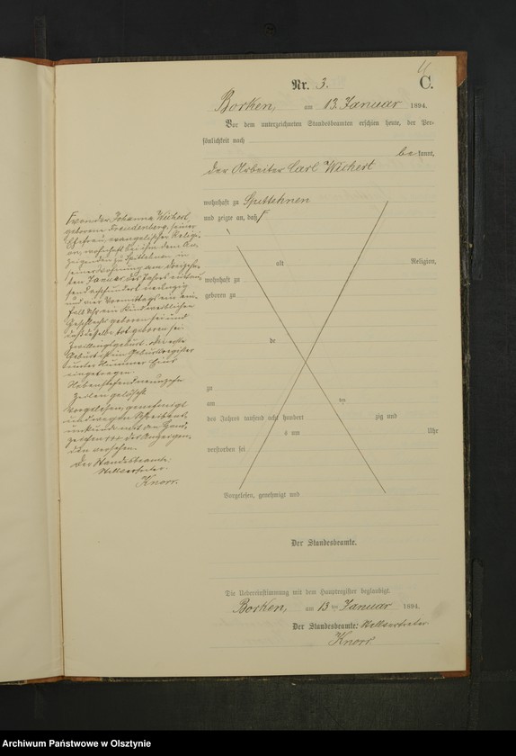 image.from.unit.number "Sterbe-Neben-Register Nr 1 - 21"