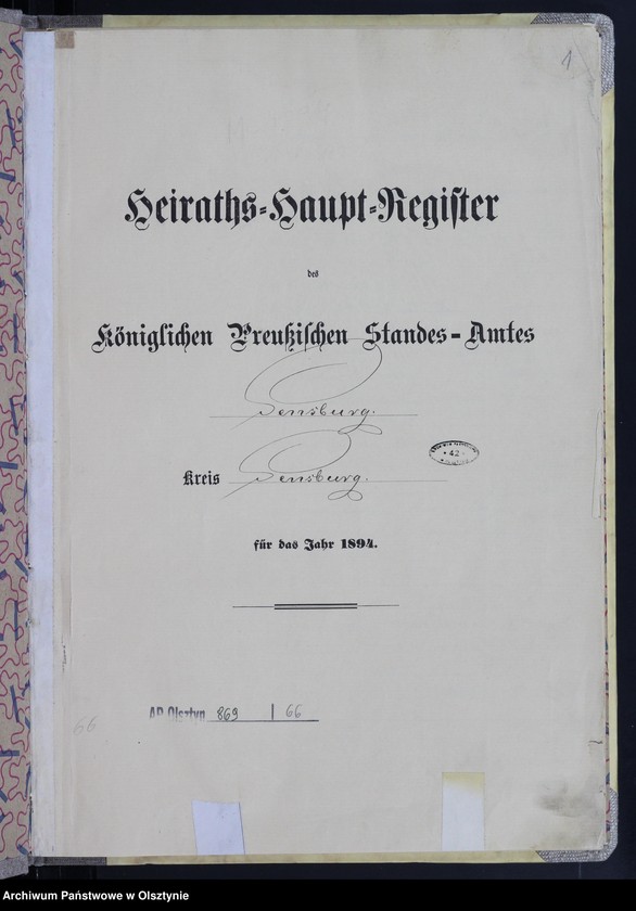 image.from.unit.number "Heiraths-Haupt-Register Nr 1 - 59"