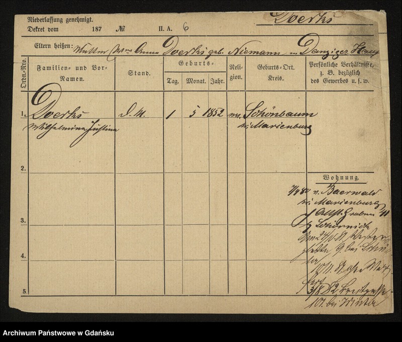 image.from.unit.number "Karty meldunkowe: Doerks -Dollase"