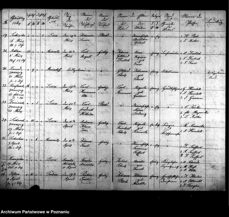 Obraz 18 z jednostki "Duplikat der Getrauten, Gebornen u. Verstorbenen"