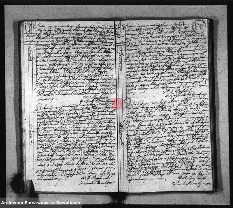 image.from.unit.number "Akta Urzędnika Stanu Cywilnego Zaślubionych w Gminie Jeleniewskiey od dnia 1 Stycznia 1816. do ostatniego Grudnia tegoż Roku."