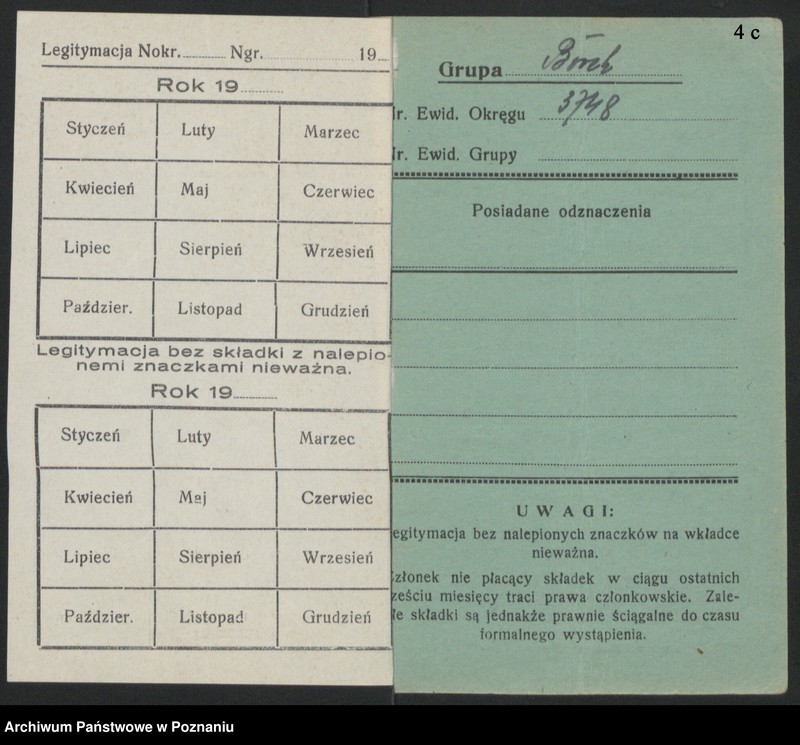 Obraz 11 z jednostki "Borek, powiat Gostyń - akta koła."