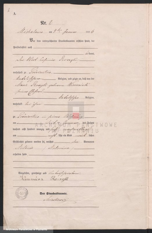 image.from.unit.number "Księga urodzeń"