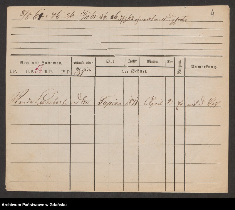 image.from.unit.number "Karty meldunkowe: Lambert - Landecker"