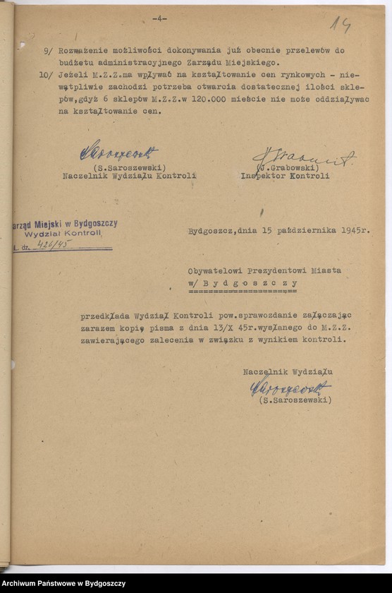 image.from.unit.number "Sprawozdania okresowe z działalności poszczególnych wydziałów Zarządu Miejskiego w Bydgoszczy"