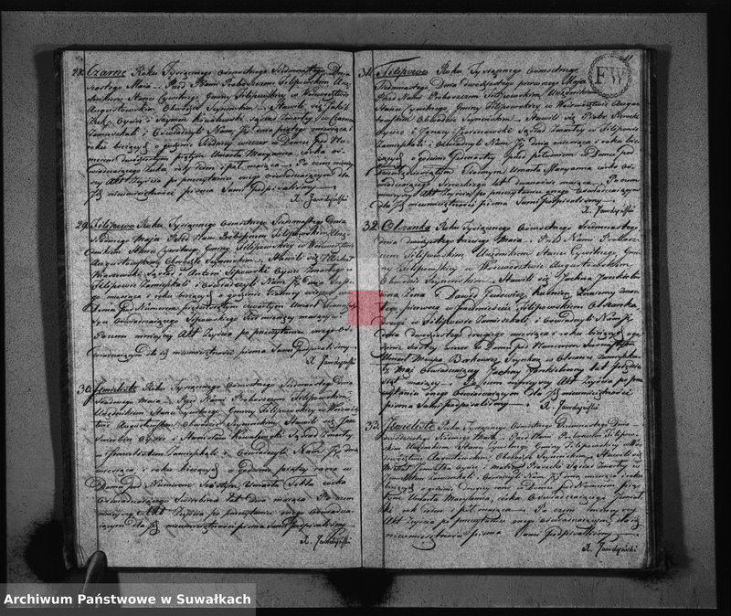image.from.unit.number "Akta Zeszłych Gminy Filipowskiey od 1-go Stycznia 1817 R-u"