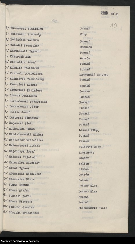 Obraz 13 z jednostki "Korespondencja Zarządu Głównego Związku Powstańców Wielkopolskich."