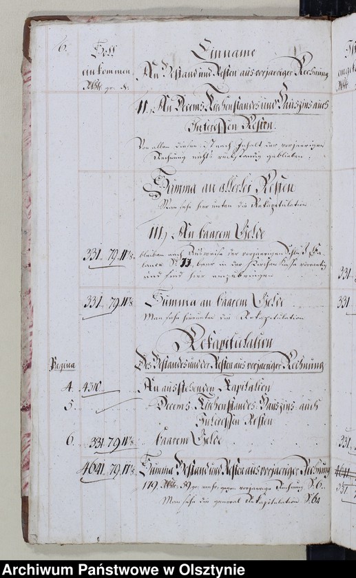 Obraz 8 z jednostki "Einnahme Register Kirchen Decem"