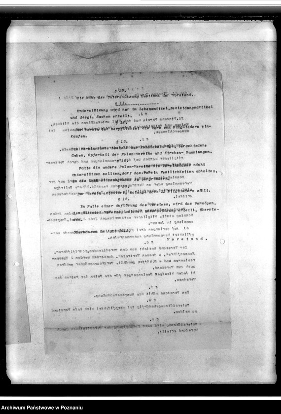 Obraz 14 z jednostki "Korespondencja, wycinki prasowe, wykazy, sprawy finansowe"