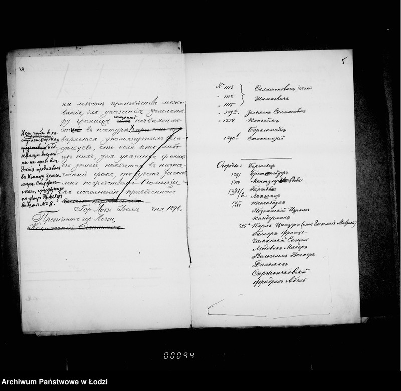 Obraz 8 z jednostki "O proverke granic lesa i zemel´ gorodskoj kassy"