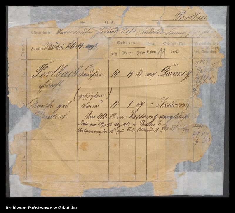 image.from.unit.number "Karty meldunkowe: Peplau - Peters Christine"