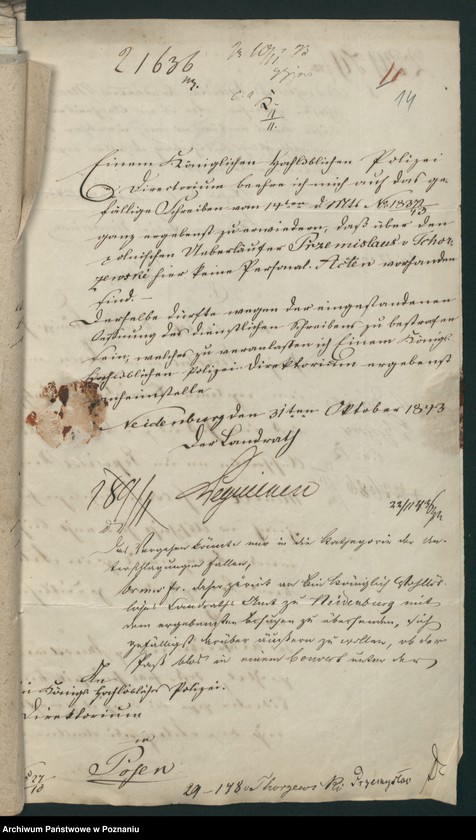 Obraz 19 z jednostki "A. betr. den polnischen Überläufer Przemysław von Tchorzewski"