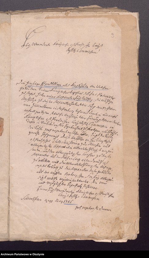 image.from.unit.number "Reparaturbau der Pfarr Wittwen und Schule zu Schwarzstein"