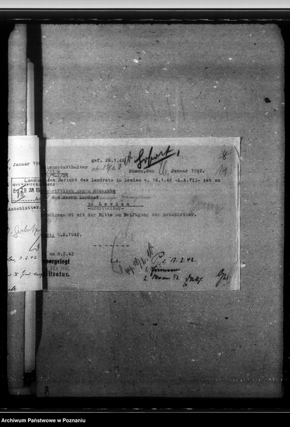 Obraz 18 z jednostki "Zeitschriften. Amtsblätter"