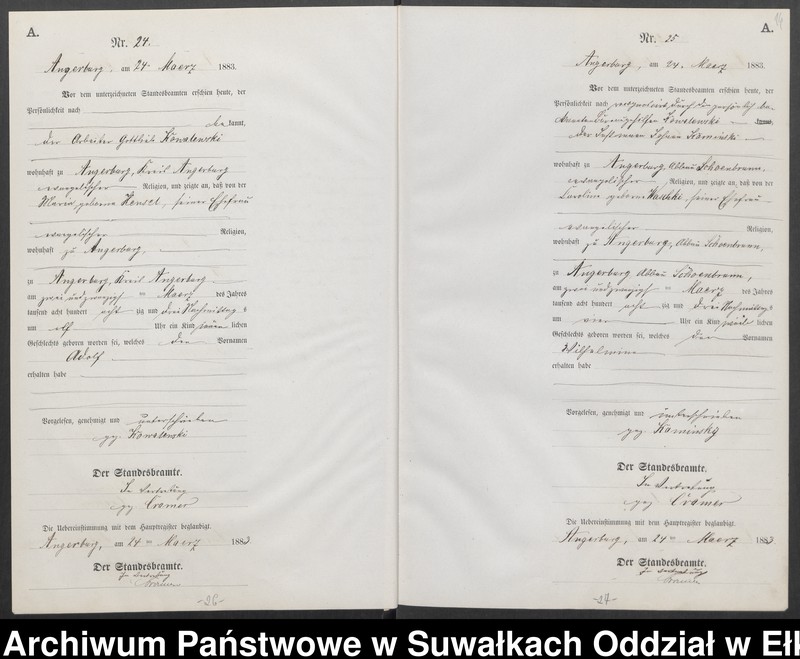 image.from.unit.number "Geburts-Neben-Register des Preussischen Standes-Amtes Angerburg Kreis Angerburg"