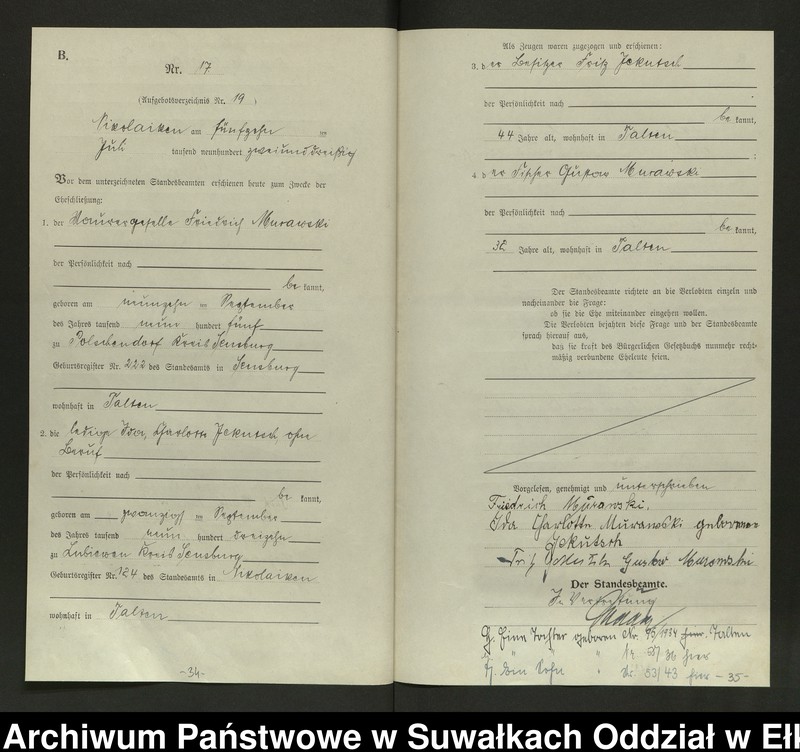 image.from.unit.number "Heirats=Haupt=Register des Königlichen Preussischen Standes-Amtes Nikolaiken Kreis Sensburg"