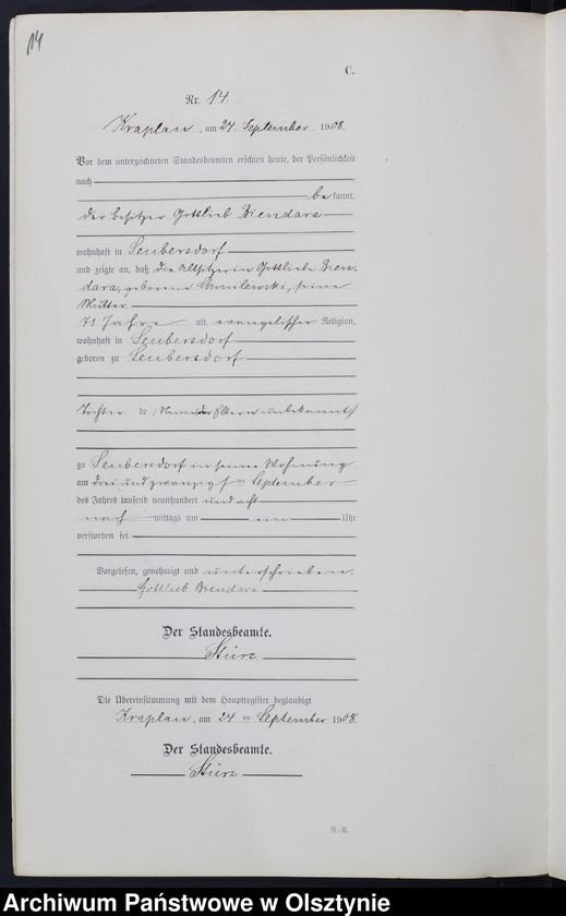 image.from.unit.number "Sterbe-Neben-Register Nr-1-21"