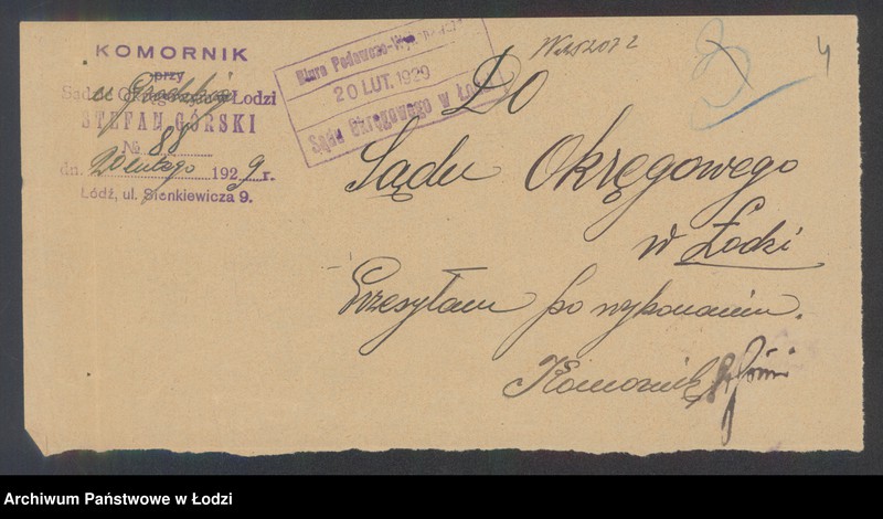 Obraz 6 z jednostki "Blima Frenkiel- sprzedaż towarów bawełnianych"