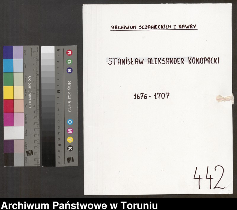 image.from.unit.number "[Stanisław Aleksander Konopacki. Oblaty, manifestacje szlachty, wyroki sądowe, pisma dot. starostwa nowskiego, przywileje królewskie (również dla siostry - Teresy zam. Szczepańska), itp.]"