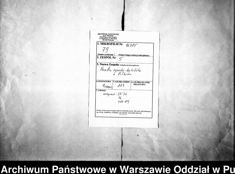 image.from.unit.number "Akta urodzeń, małżeństw i zgonów"