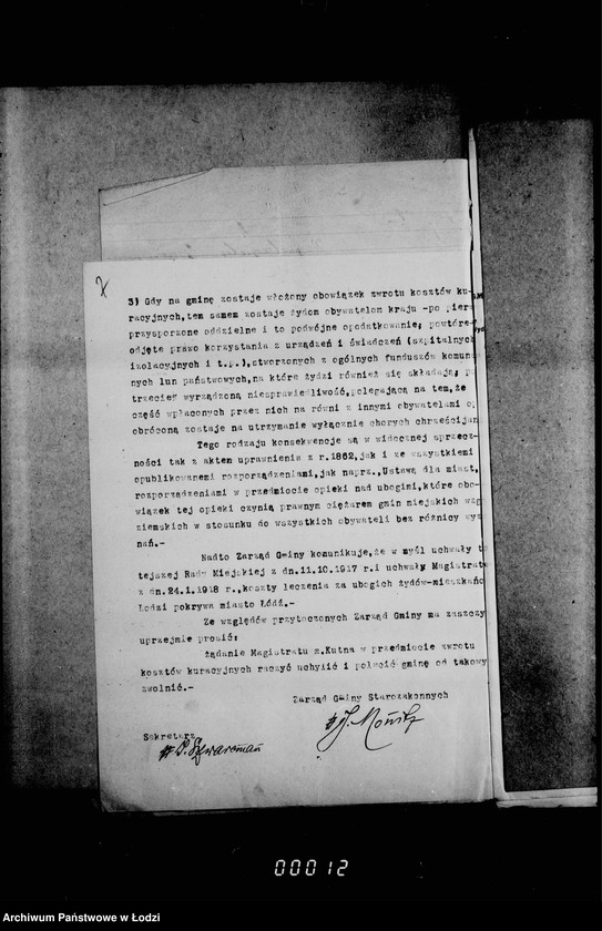 Obraz 11 z jednostki "Akta dotyczące kosztów leczniczych"